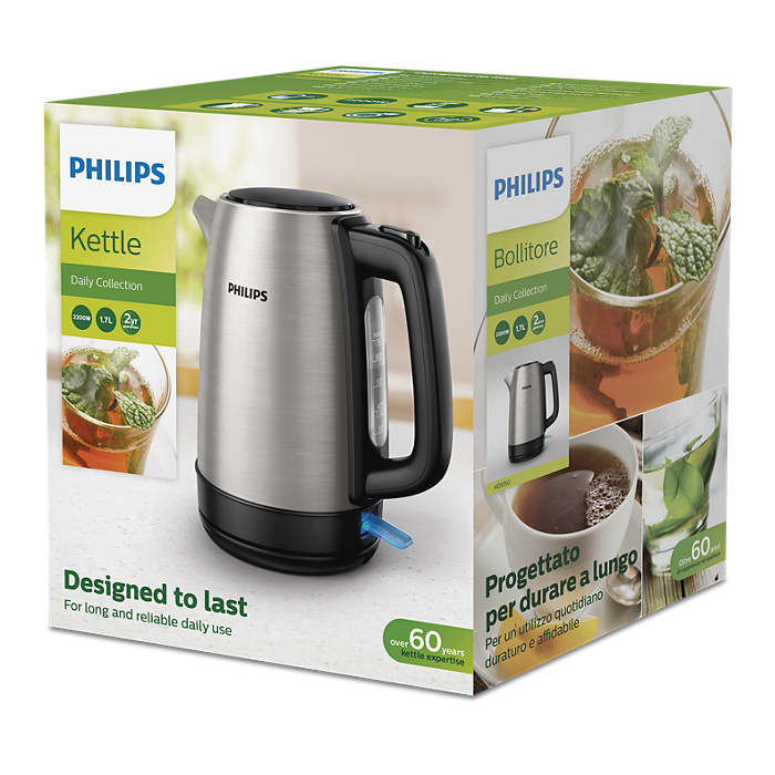 Daily Collection Metal Kettle HD9350/92 Daily Collection Metal Kettle HD9350/92